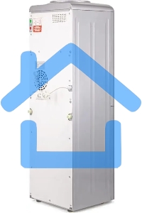 Кулер Aqua Work 17LDR напольный электронный серебристый/черный