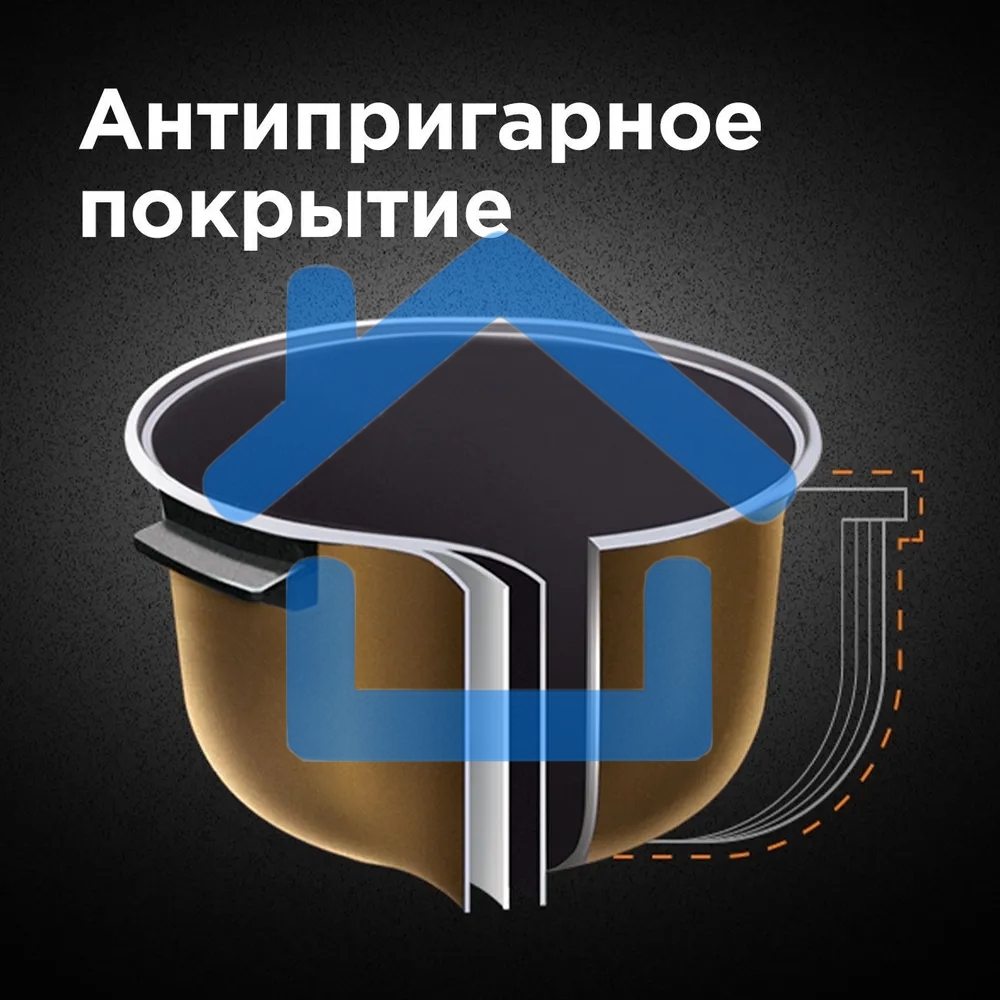 Мультиварка Redmond RMC-M96 5л 860Вт