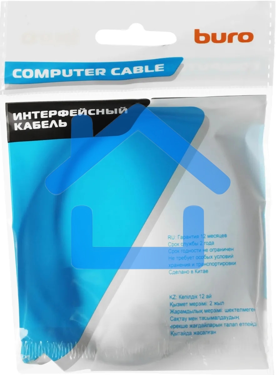 Кабель Buro BU-MICROUSB-1M USB (m)-micro USB (m) 1м черный