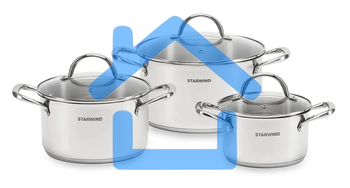 Набор кастрюль Starwind Chef Family 6 предметов (SW-CH1006)