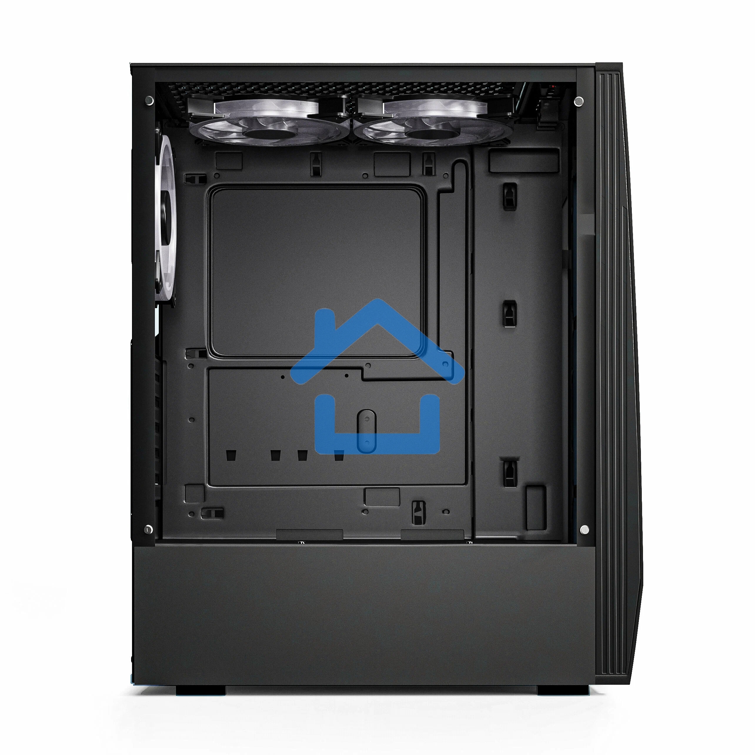 Компьютерный корпус ABR GQ-2 (8018) (USB 3.0X1 + USB 2.0 X2+audio)