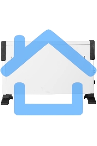 Конвектор Ресанта ОК-1000С белый, 1000 Вт, 15 м2, термостат