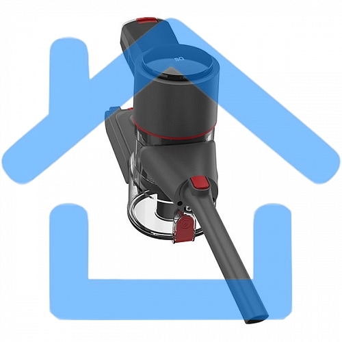 Пылесос вертикальный BQ VCA0103H серый, 2 в 1 вертикальный и компактный / технология циклон, эффективный сбор пыли и простота экплуатации / Quiet performance, низкий уровень шума / до 30 мин непрерывной работы / для эффективной уборки удобный индикатор за