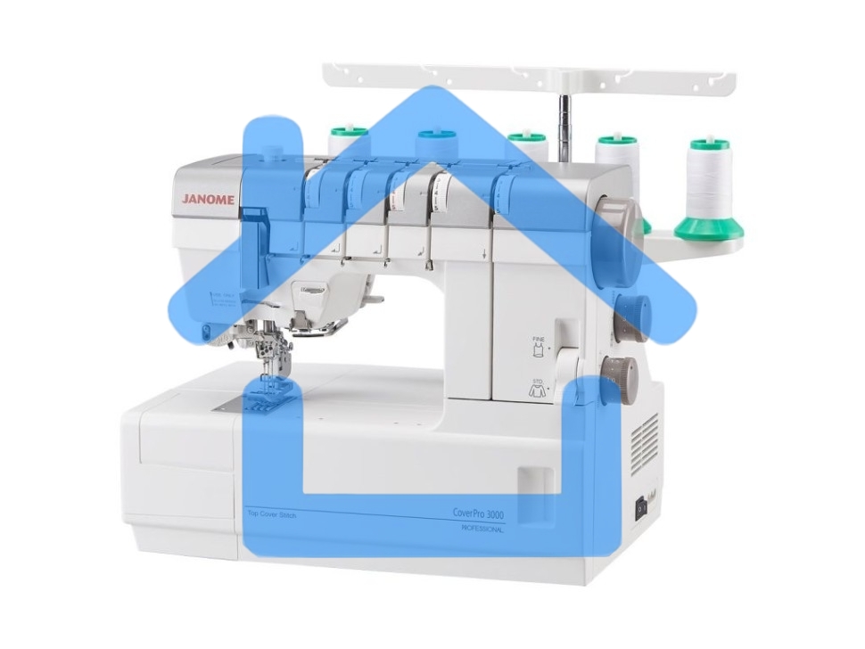 Распошивальная машина Janome CoverPro 3000P