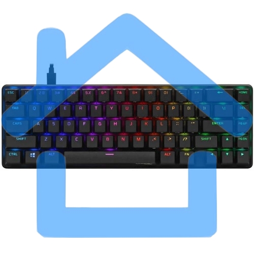 Клавиатура игровая HyperX Alloy Origins 65 (RUS) черный