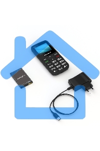 Мобильный телефон Maxvi B100i черный