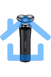 Электробритва Pioneer BS006, 3 плавающие бритвенные головки, сухое и влажное бритье, время работы до 90 мин