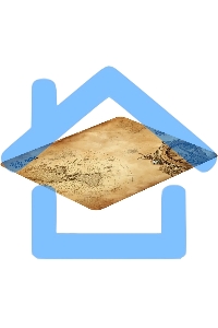 Коврик для мыши Cactus Vintage map 250x200x3мм (CS-MP-D10S)