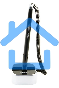 Ручка гелевая Deli E6797black черный, d=0.7мм, черные чернила, на подставке, линия 0.55мм