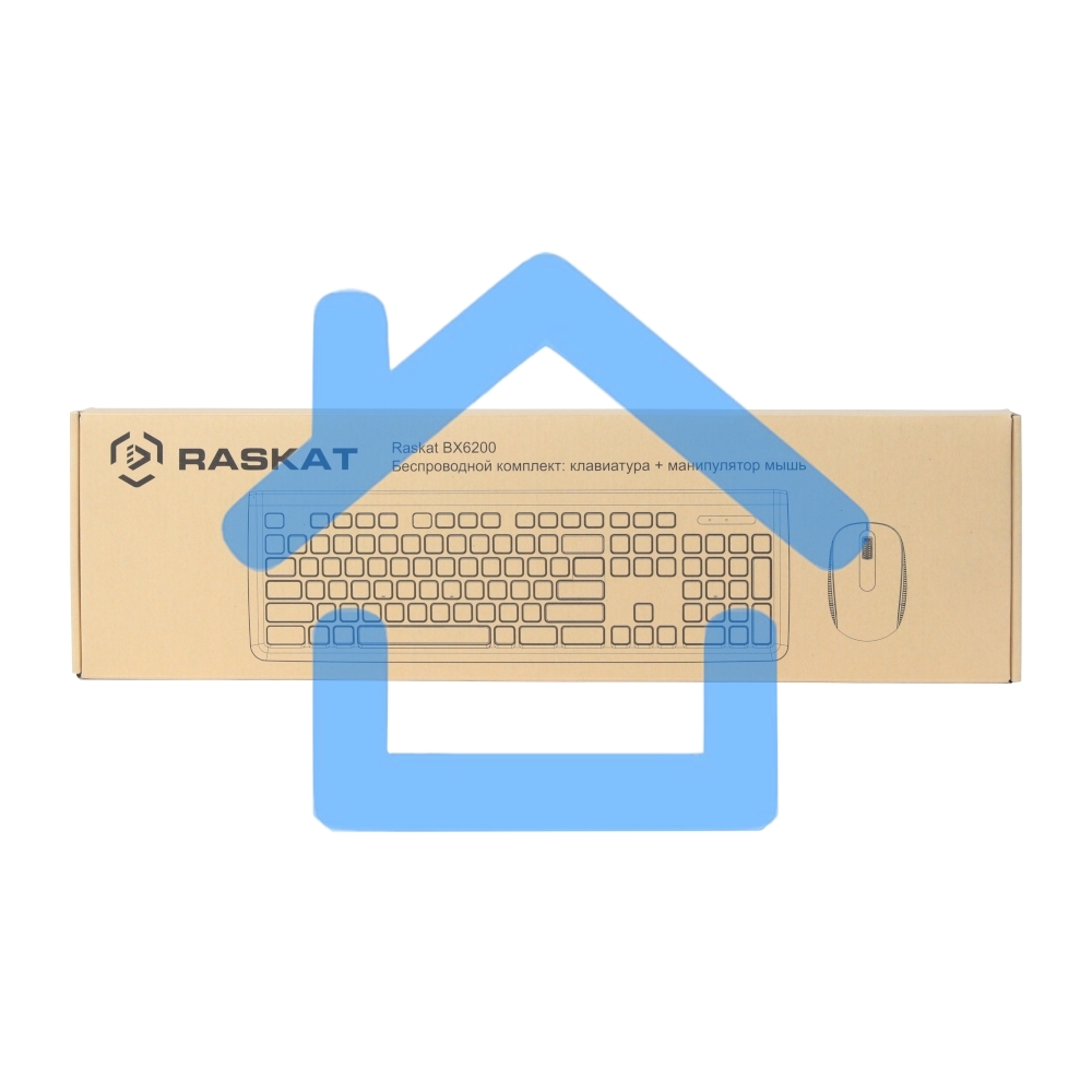 Комплект клавиатура и мышь ACD Комплект беспроводной Raskat BX6200 ACD-BX6200-RBB Клавиатура Raskat AX620 черная, 103 клавиши, ACD-BX6200-RBB защита от влаги, Мышь Raskat MX36 черная, оптическая, 1200dpi, 3 кнопки, 2.4GHz USB Nano до 10м, brown box 20
