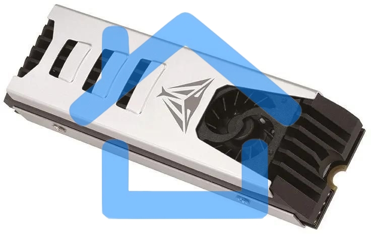 Накопитель SSD Patriot PV553, 4Tb, PCIe 5.0 x4, M.2 2280, NVMe, R/W 12400/11800, с активным охлаждением