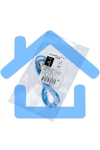 Кабель аудио Cablexpert CCAB-01-35MM-1MU, 3.5 Jack (M)/3.5 Jack (M), синий. 1м, блистер