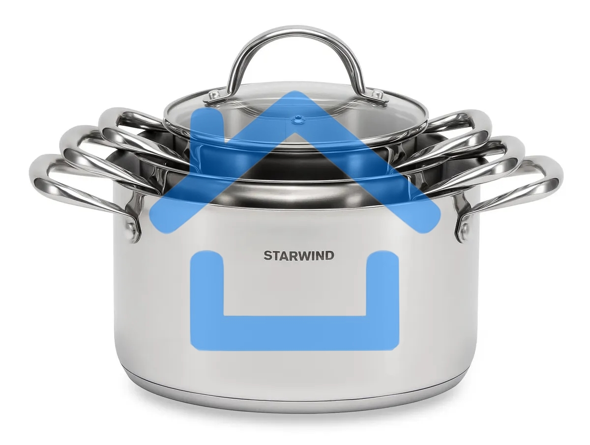 Набор кастрюль Starwind Chef Family 6 предметов (SW-CH1006)