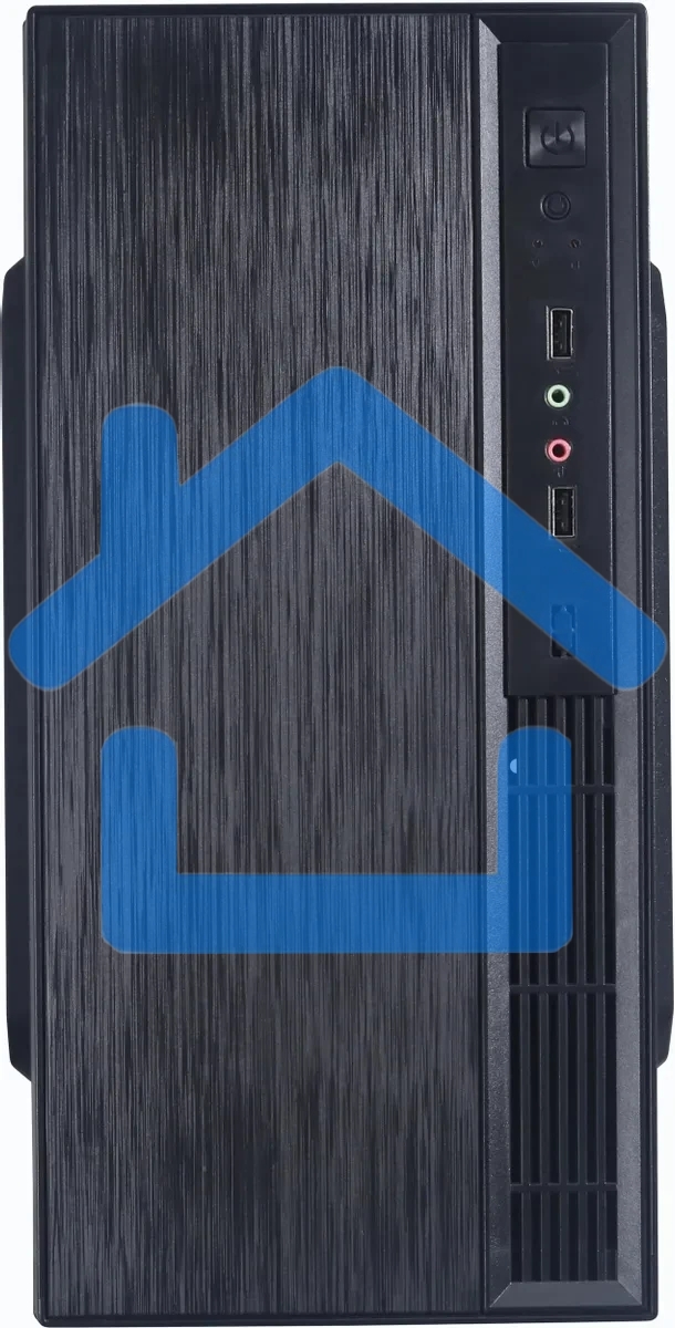 Компьютерный корпус Accord ENTRY ACC-241 черный без БП mATX 2xUSB 2.0 audio