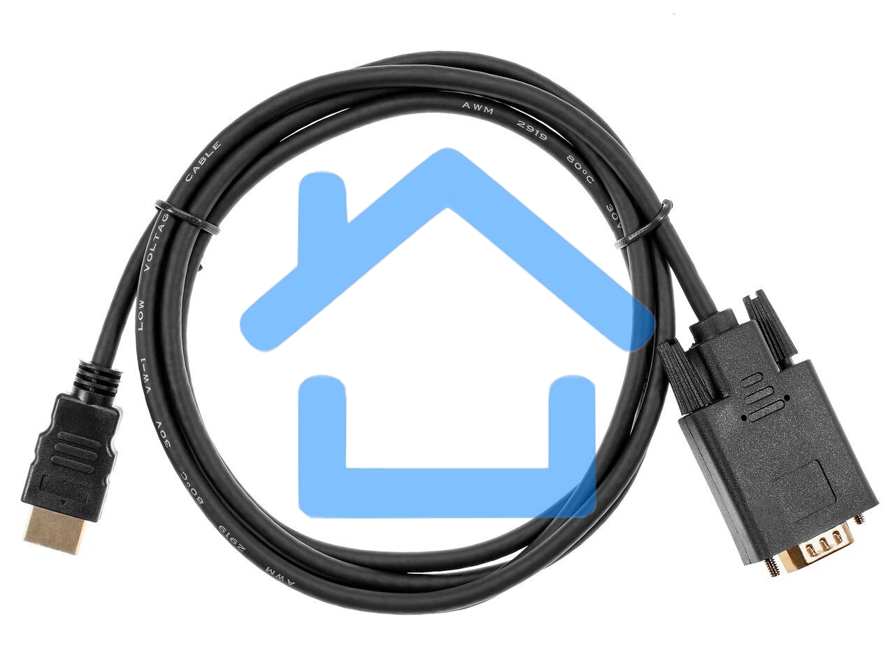 Кабель-переходник VCOM CG596-1.8M HDMI --> VGA_M/M 1,8м