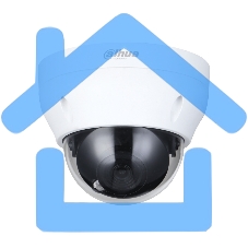 Уличная купольная IP-видеокамера DAHUA 2Мп; 1/2.8” CMOS; моторизованный объектив 2.8~12 мм; механический ИК-фильтр; чувствительность 0.008лк@F1.7; сжатие: H.265+, H.265, H.264+, H.264, MJPEG; 2 потока