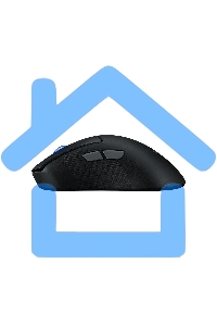 Мышь беспроводная/проводная ASUS ROG Keris II ACE черный, 42000 dpi, радиоканал, Bluetooth, USB, кнопки - 6