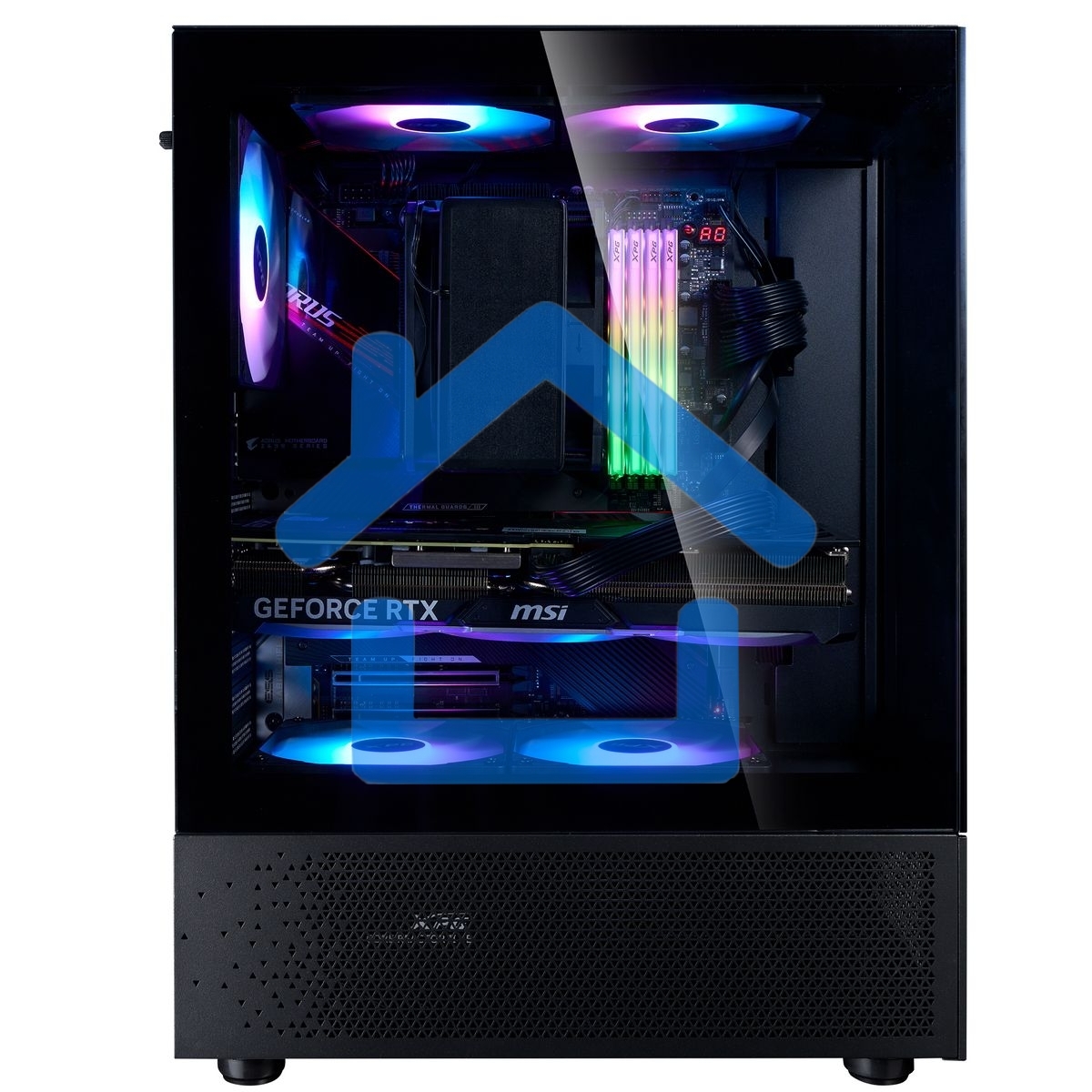 Компьютерный корпус XPG INVADERXMINIMT-BKCWW