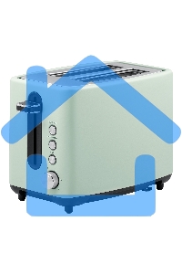 Тостер BBK TR85 серо-зеленый