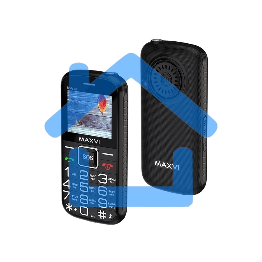 Мобильный телефон Maxvi B5ds up черный
