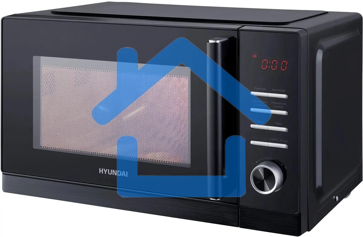 Микроволновая печь Hyundai HYM-D3013 25л. 800Вт черный