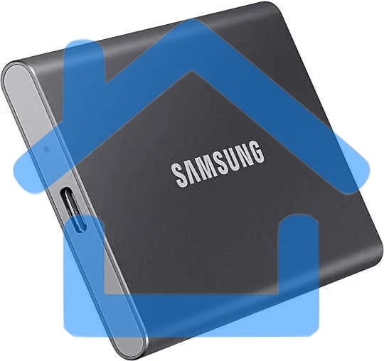 Твердотельный диск Samsung T7 Shield MU-PC2T0K серый титан, 4TB 3D NAND TLC, USB 3.2 Type-C R/W - 1050/1000 MB/s