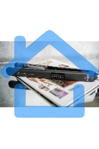 Выпрямитель для волос GA.MA CP14 LED 4D TITANIO - SY (GI2511) 40 Вт, 130 -230 °С (6 уровней), черный