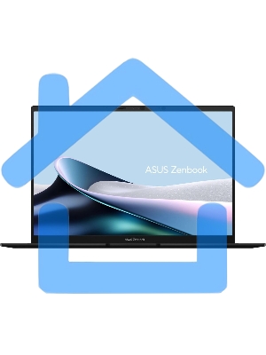 Ноутбук Asus Zenbook 14 UM3406KA-QD180 черный Ryzen AI 5 340 16Gb SSD1Tb AMD Radeon 14