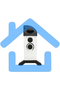 Конвектор Ресанта ОК-1000С белый, 1000 Вт, 15 м2, термостат