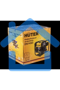 Электрогенератор бензиновый инверторный Huter DN1450i, 1.3 кВт, 96 дБ, 12.42 кг