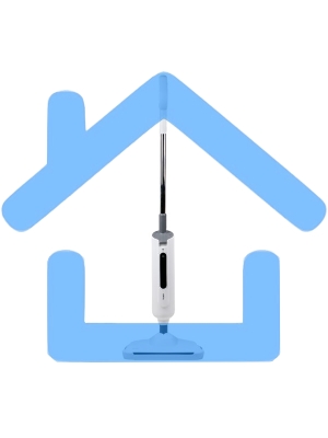 Паровая швабра Centek CT-2582 белый, 1500 Вт