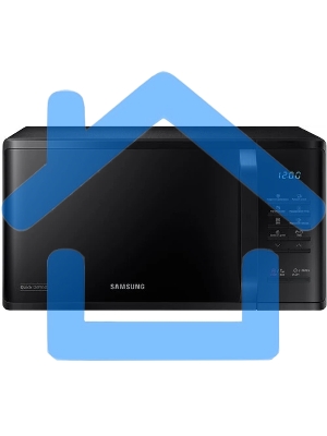 Микроволновая печь Samsung MS23K3513AK черный, 23 л, 800 Вт, переключатели - кнопки