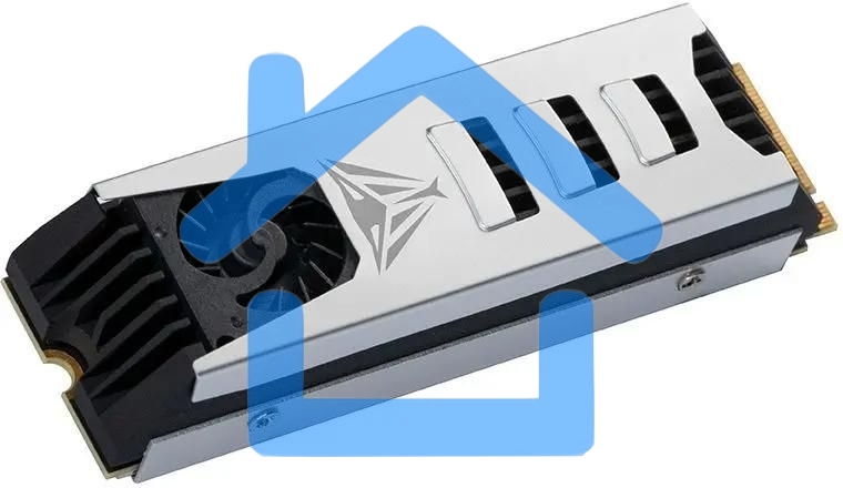 Накопитель SSD Patriot PV553, 4Tb, PCIe 5.0 x4, M.2 2280, NVMe, R/W 12400/11800, с активным охлаждением