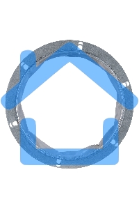 Вставка гибкая FCV 250 для вентиляторов RMV