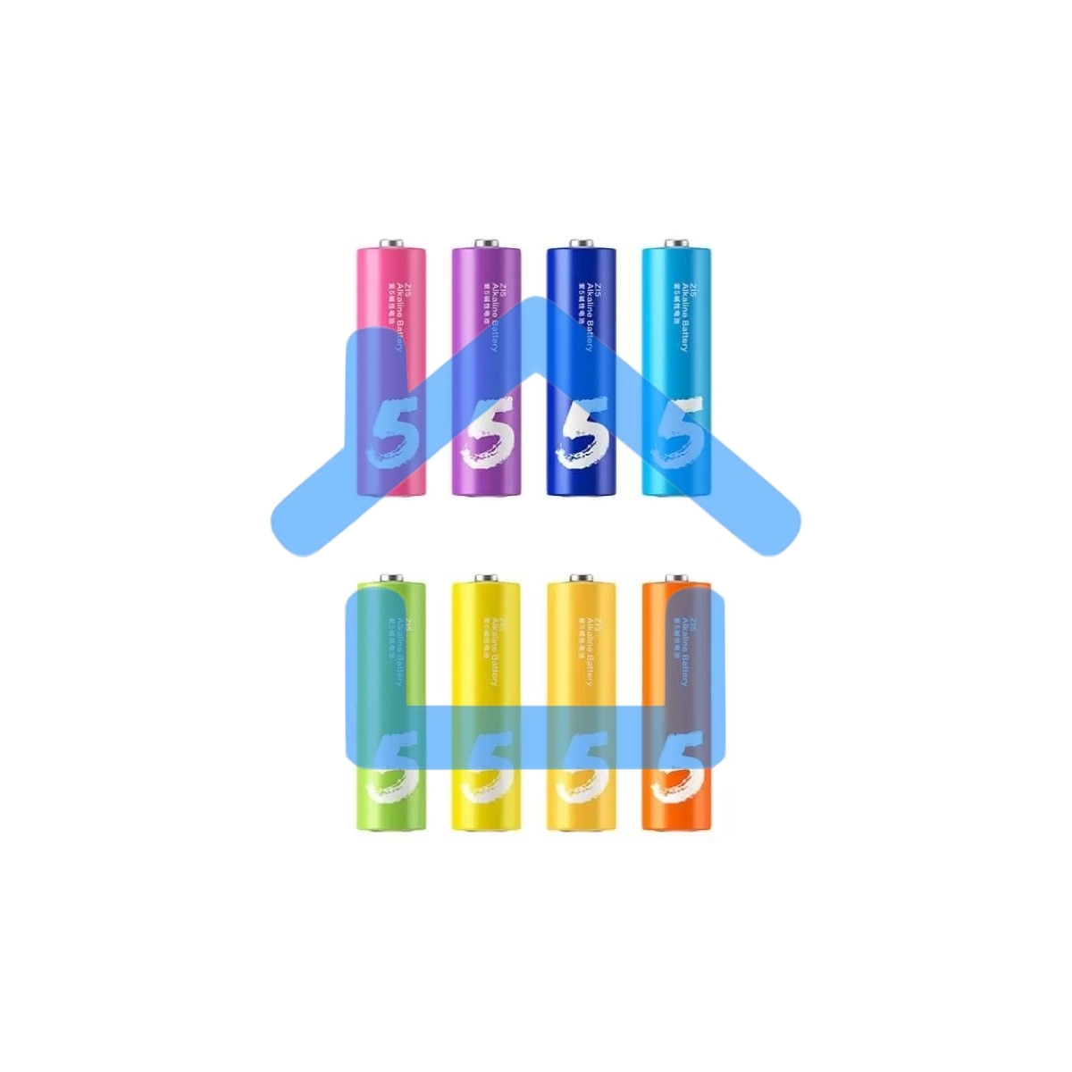 Батарея CUKTECH high-performance rainbow alkaline 8 pellet