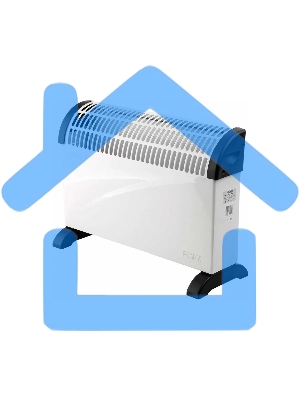 Конвектор Ресанта ОК-1500С белый, 1500 Вт, 20 м2, термостат