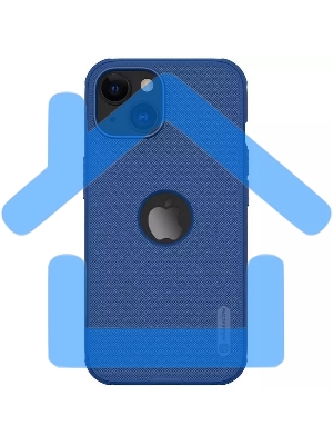 Чехол Super Frosted Shield Pro, синий, (AP IP15 Plus)