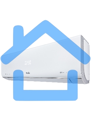 Блок внутренний сплит-системы Ballu iGreen Pro DC BSAGI/in-07HN8 инвертор, 7800 BTU, 23 м², 22.5 дБ, охлаждение, обогрев, осушение, белый