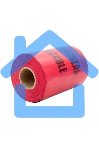 Лента сигнальная КВТ ЛСЭ-250 81969 Осторожно кабель 100 м (Fortisflex)