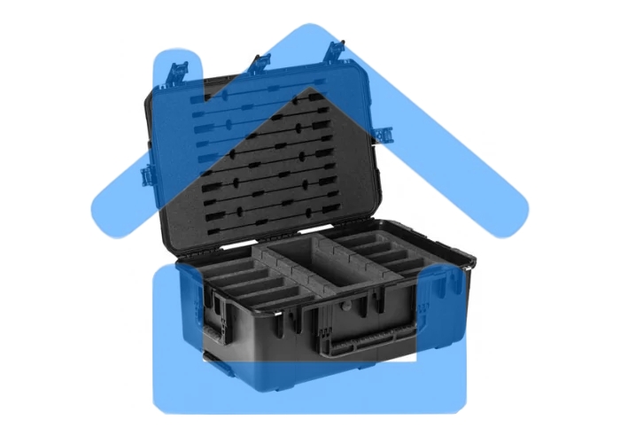 Кейс Bosch DCN-TCD F01U305145 для десяти дискуссионных пультов (беспроводных или проводных)