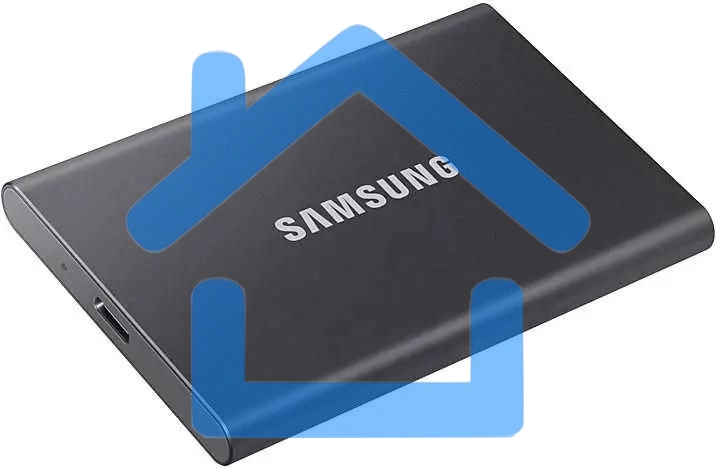 Твердотельный диск Samsung T7 Shield MU-PC2T0K серый титан, 4TB 3D NAND TLC, USB 3.2 Type-C R/W - 1050/1000 MB/s