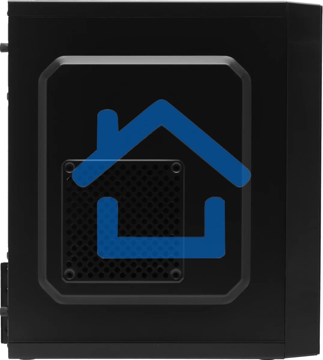 Компьютерный корпус Accord ENTRY ACC-242B черный без БП mATX 2xUSB 2.0 audio