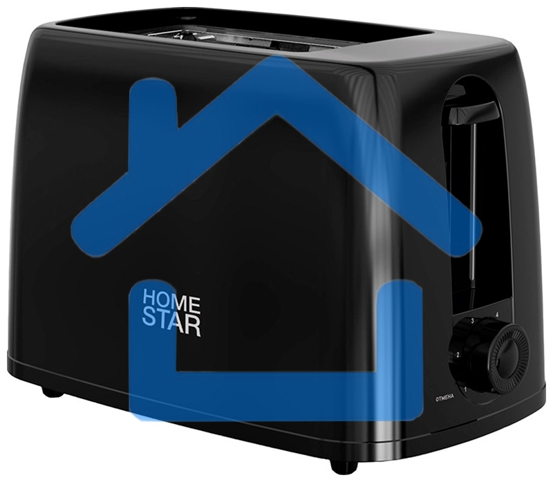Тостер HOMESTAR HS-1015, : черный (106193)