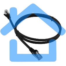 Патч-корд Lanmaster LAN-PC45/S6-2.0-BK FTP вилка RJ-45-вилка RJ-45 кат.6 2м черный LSZH (уп.:1шт)