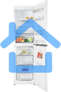 Холодильник Atlant ХМ-4625-109-ND белый двухкамерный 211/125л морозилка снизу