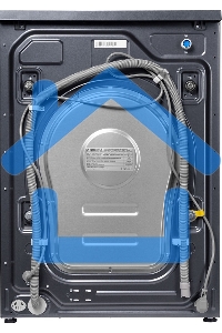 Стирально-сушильная машина Maunfeld MFWD14106SB03 темно-серебристый, загрузка фронтальная 10 кг, 1400 об/мин., класс: В