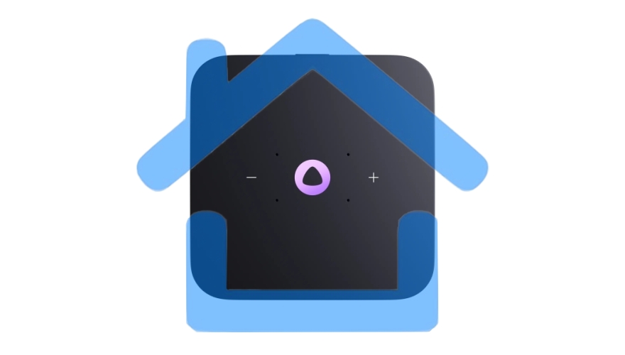 Умная колонка Яндекс Станция Миди, ZigBee, 24Вт, с голосовым ассистентом Алиса на YaGPT, серый