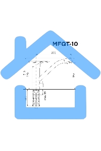 Кухонный смеситель Maunfeld MFQT-10W кремовый