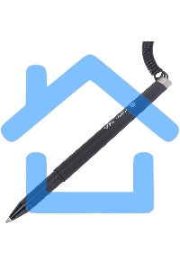 Ручка гелевая Deli E6797black черный, d=0.7мм, черные чернила, на подставке, линия 0.55мм