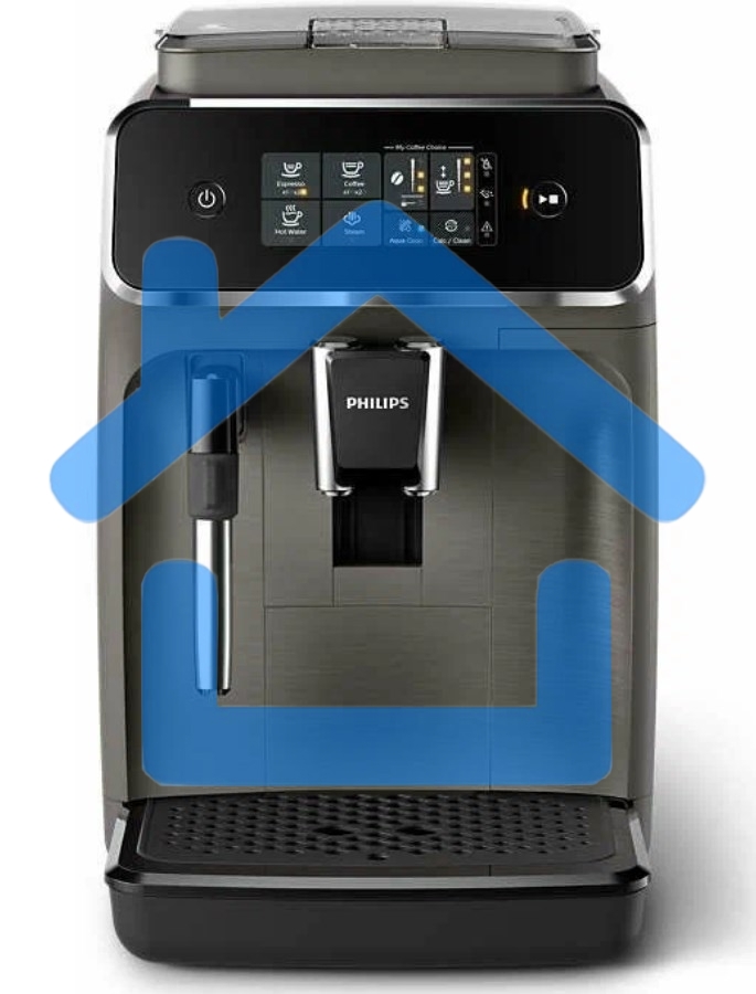 Кофемашина автоматическая Philips EP2224/10 черный, исп. кофе - молотый/зерновой, 1.8 л, 1500 Вт, 15 Бар.